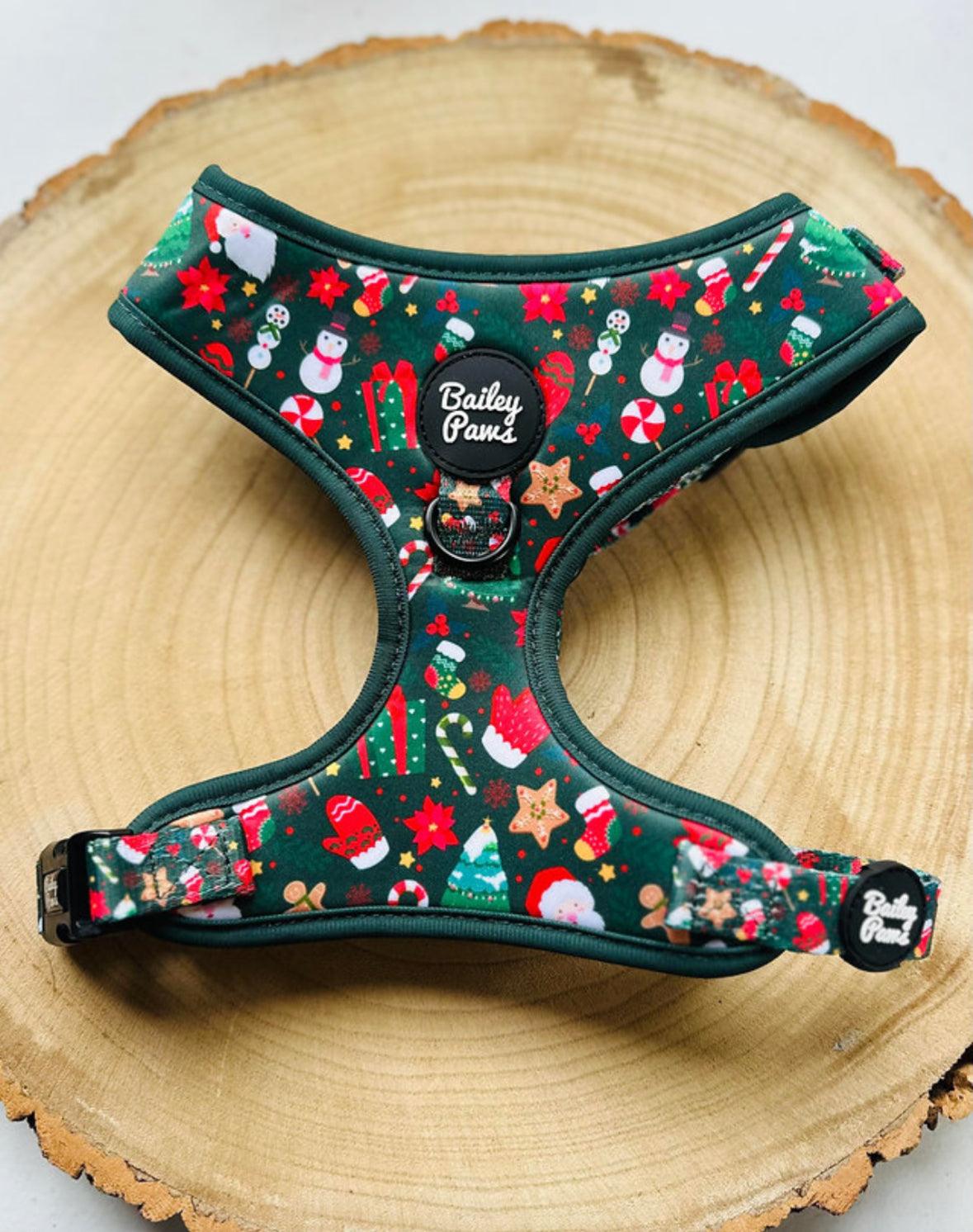 Christmas Dog Harness - Adjustable Dog Harness